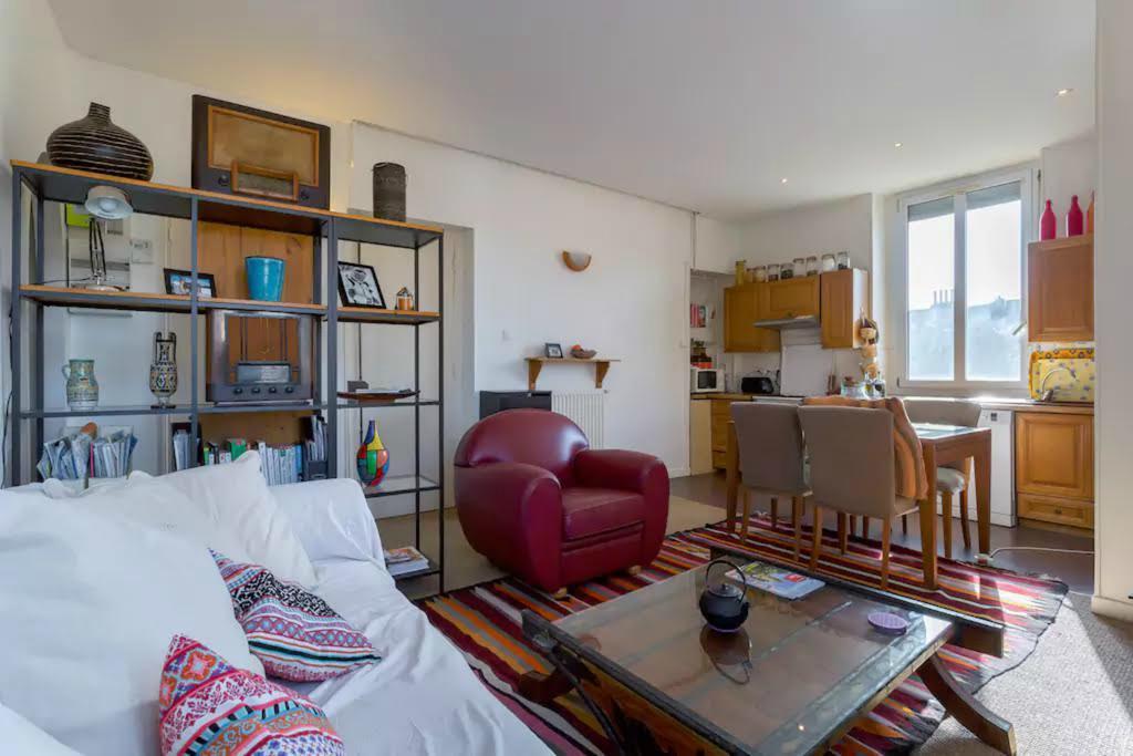 Appartamento T3 55m2&Garage, proche Saône, et 5 min Vieux Lyon via Metro D Esterno foto